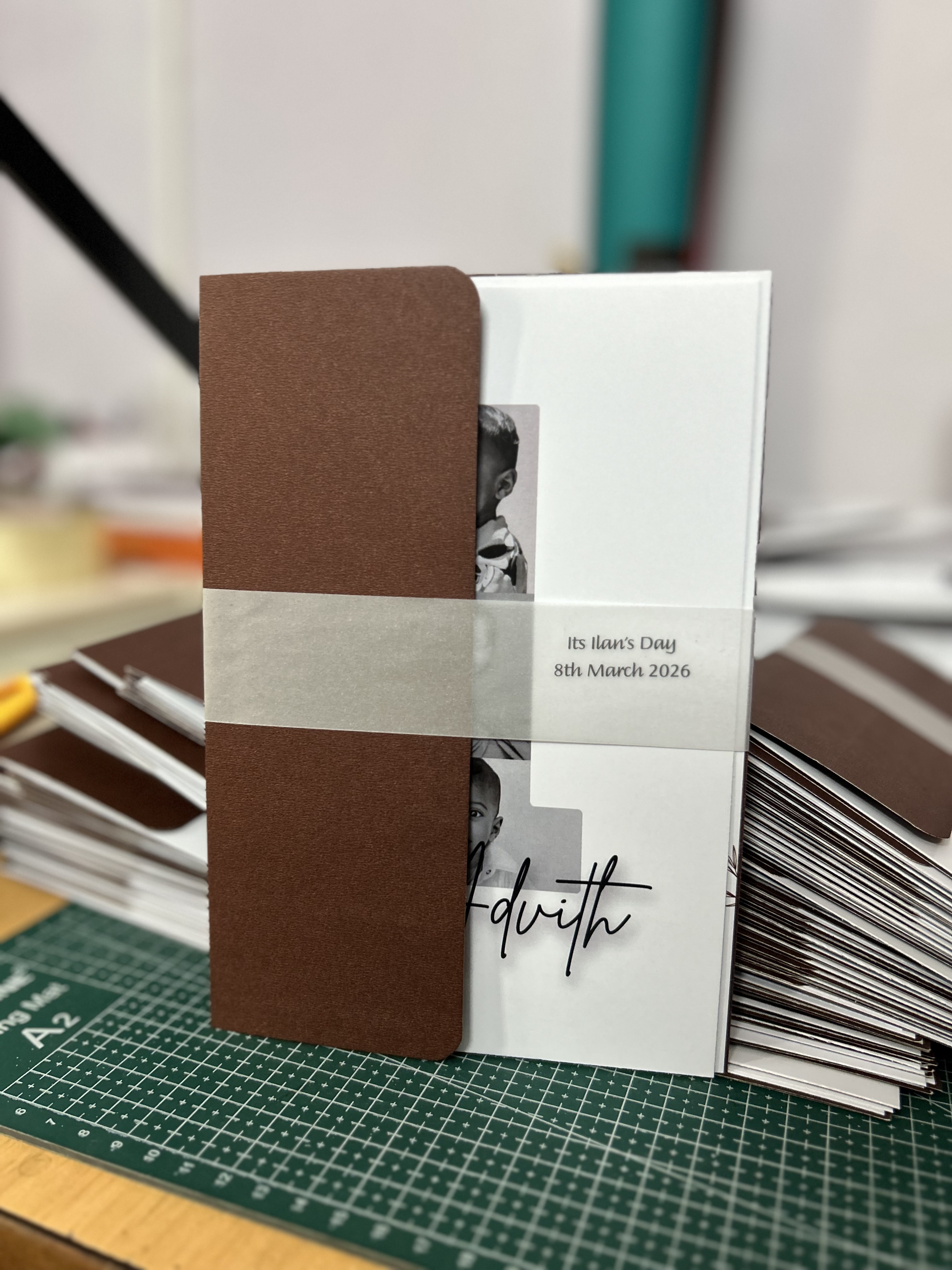 Model 17 invitation model by Vaha Prints
